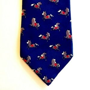 Hermes Paris Gray Stallion Tie 866 PA